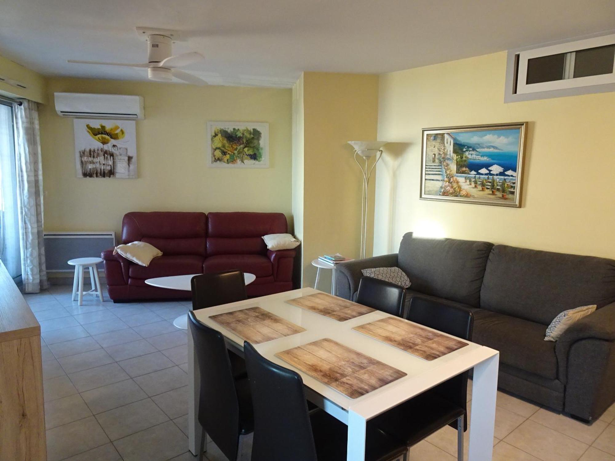 Appartement 6 personnes face à la mer Cagnes-sur-Mer Exterior foto